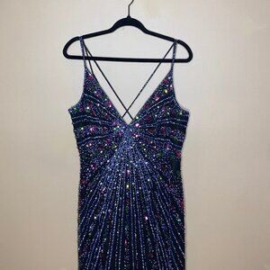 STUNNING Sparkling Glamorous Extremely Flattering Tiffany Designs Ball Gown